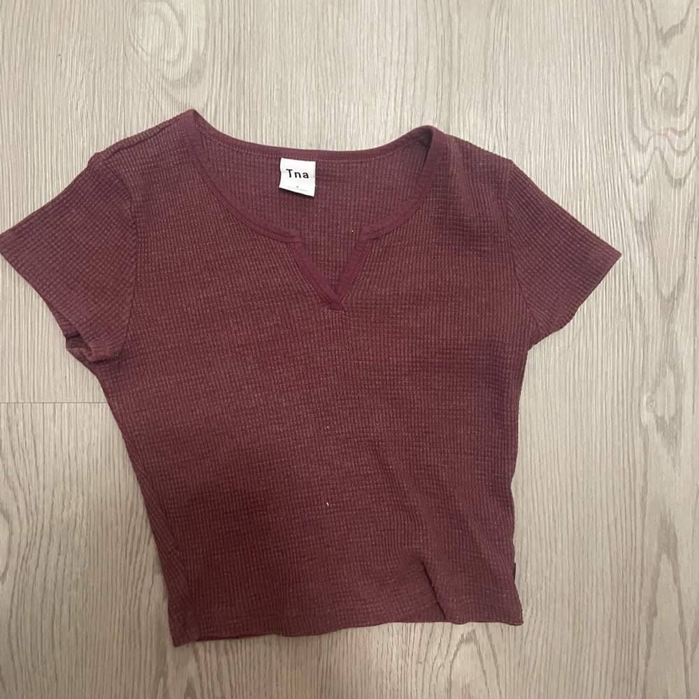Tna Women's Burgundy Top